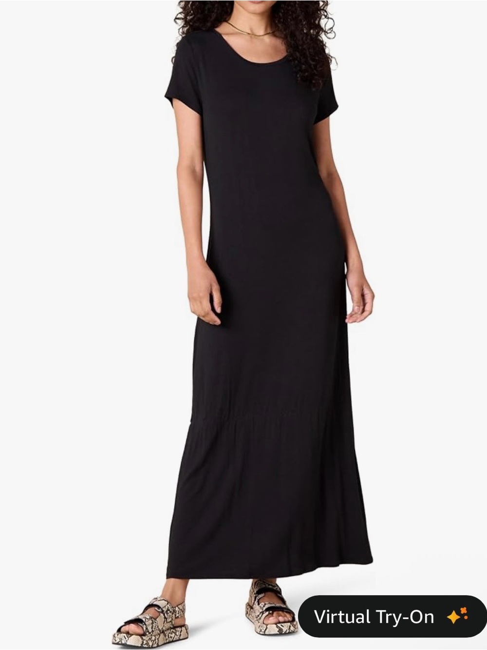 Amazon Essentials Maxi T-Shirt Dress